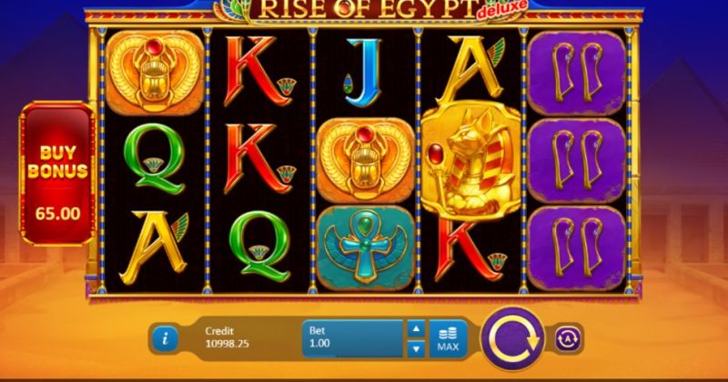 Play in Rise of Egypt: Deluxe slot online from Playson for free now | www.chinazuro.com