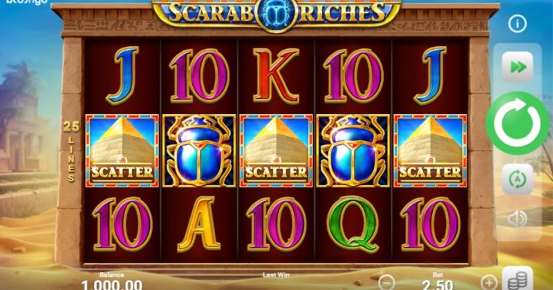 Play in Scarab Riches slot online from Booongo for free now | www.chinazuro.com